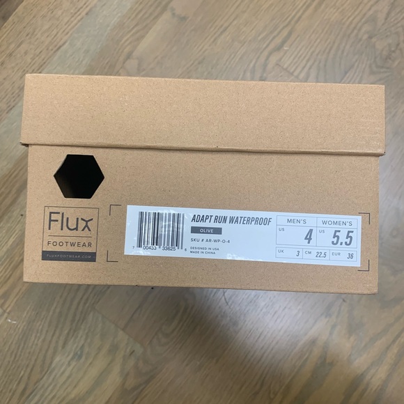 Flux footwear olive green waterproof Adapt Runner sneakers - Picture 5 of 6